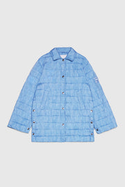 PIUMINO STAMPA JEANS CON LOGO