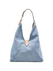 borsa clio grande in jeans denim ermanno scervino