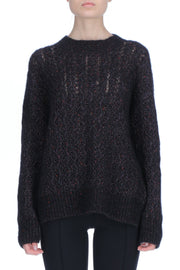 MAGLIA TRECCE MULTICOLOR