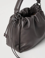 BORSA BUCKET MELLOW PICCOLA IN PELLE SOFT CON MONILE