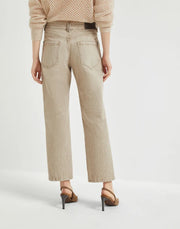 PANTALONE IN DENIM AUTHENTIC CON MONILE