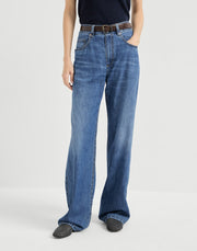 PANTALONE CONTEMPORARY LOOSE IN DENIM LEGGERO
