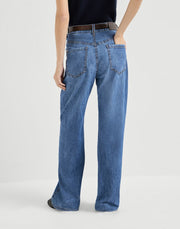 PANTALONE CONTEMPORARY LOOSE IN DENIM LEGGERO