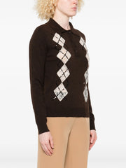 POLO A ROMBI E PAILLETTES