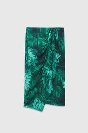 FOREST PRINT PAREO SKIRT