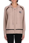 CARDIGAN ZIP IN LANA CASHMERE