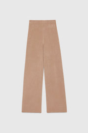 PANTALONI LARGHI IN MAGLIA CON ELASTICO