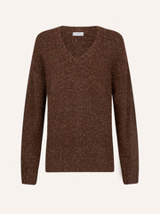 PULLOVER OVERSIZE IN LANA DONEGAL E SETA