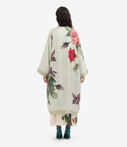 kimono seta floreale pierre louis mascia 