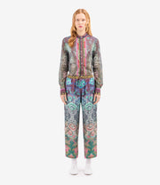 ALOE SILK PANTS FLORAL PRINT