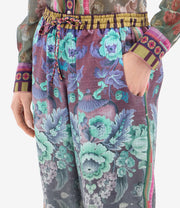 ALOE SILK PANTS FLORAL PRINT