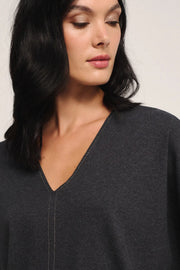 T-SHIRT IN JERSEY A MICROCOSTE CON MONILE