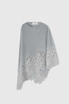 CASHMERE AND LACE STOLE