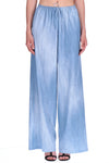 PALAZZO JOGGER PANTS WITH DENIM PRINT