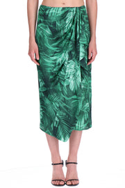 FOREST PRINT PAREO SKIRT