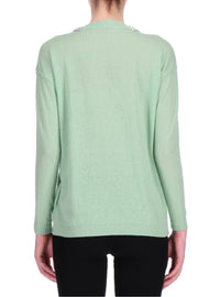 JEWEL V-NECK SWEATER