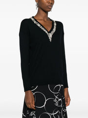 JEWEL V-NECK SWEATER