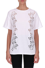 T-SHIRT CON RICAMO REBRODE'