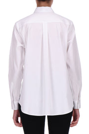 CAMICIA IN COTONE CON CRISTALLI