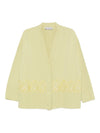 CARDIGAN OVER IN LANA CON PIZZO