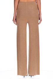 PANTALONI LARGHI IN MAGLIA CON ELASTICO
