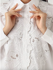 camicia bianca pizzo ermanno scervino