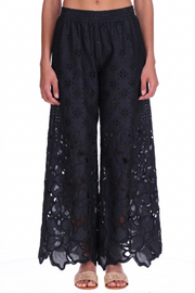LACE PALAZZO PANTS