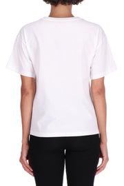 T-SHIRT IN JERSEY CON STAMPA TROPICALE