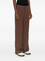 PANTALONE CON ELASTICO MISTO LINO