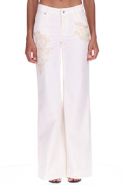 JEANS CON RICAMO CORNELY