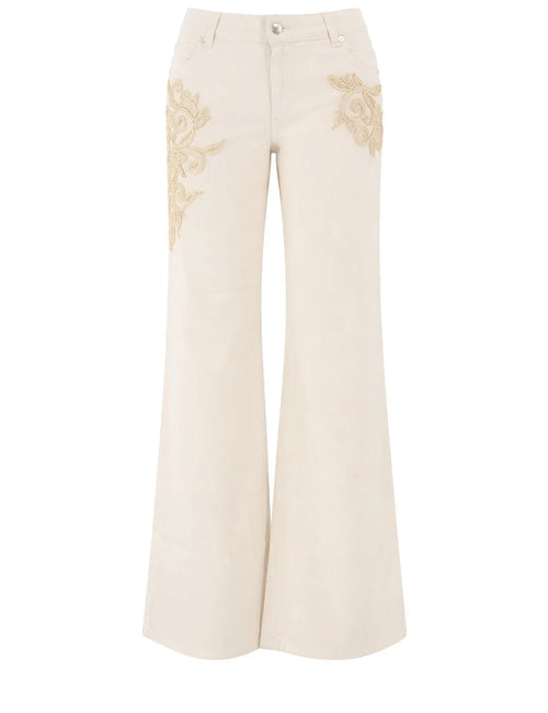 JEANS CON RICAMO CORNELY