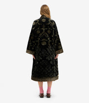 KANDOX KIMONO VELLUTO IN VISCOSA E SETA