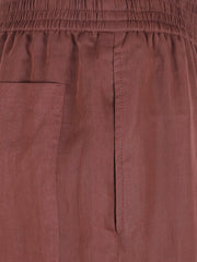 BERMUDA IN ORGANZA DI COTONE CON ELASTICO