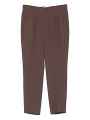 PANTALONE TAILORED JOGGER IN CRÊPE CADY DI SETA E ACETATO