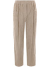 PANTALONE BAGGY IN CORDUROY DI COTONE COMFORT