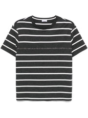 T-SHIRT A RIGHE CON MONILE