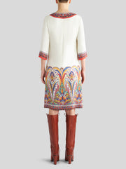 CADY DRESS WITH MULTICOLOR PRINT
