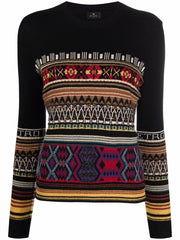MAGLIA JACQUARD MULTICOLOR