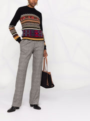 MAGLIA JACQUARD MULTICOLOR
