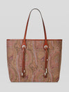 PAISLEY SHOPPING BAG WITH TASSELS