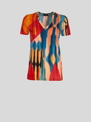 ETRO - T-SHIRT IN JERSEY STAMPA GRAFICA