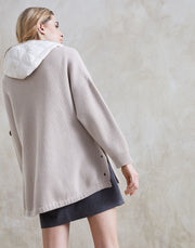 OUTERWEAR 3-IN-1 IN CASHMERE CON GILET