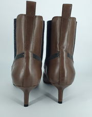 STIVALETTO IN PELLE CON MONILE