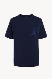 T-SHIRT WITH EMBROIDERED POCKET
